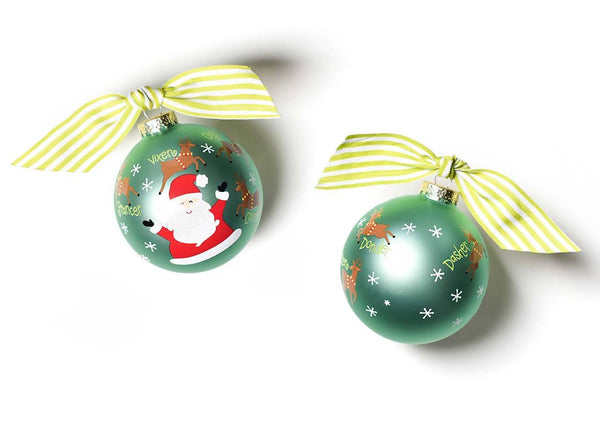 Coton Colors Christmas Calling Reindeer Ornament