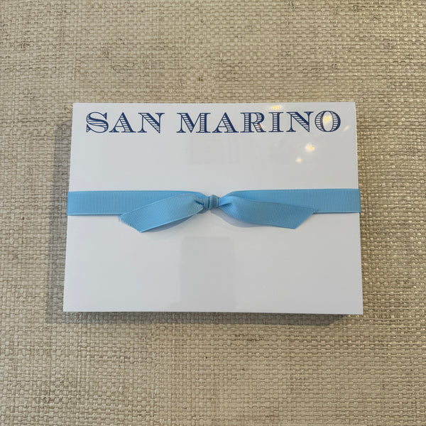 San Marino Slab Notepad