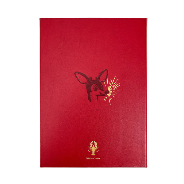 Rudolph the Red-Nosed Reindeer Leather Bound Book