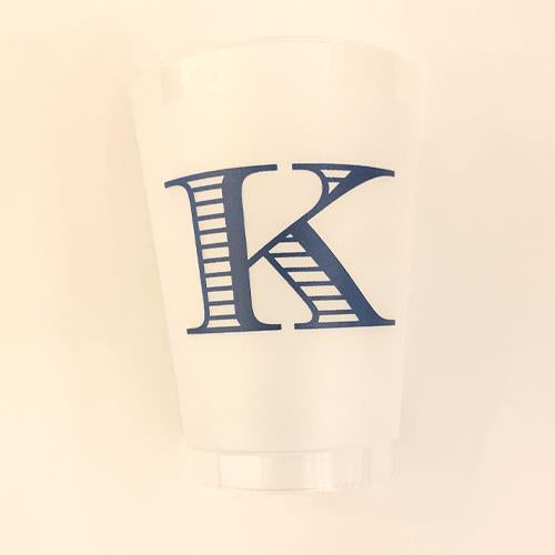 Single Initial Grab & Go Cups - K