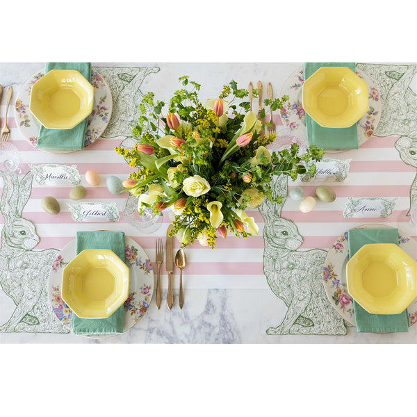 Hester & Cook Greenhouse Hare Paper Placemats