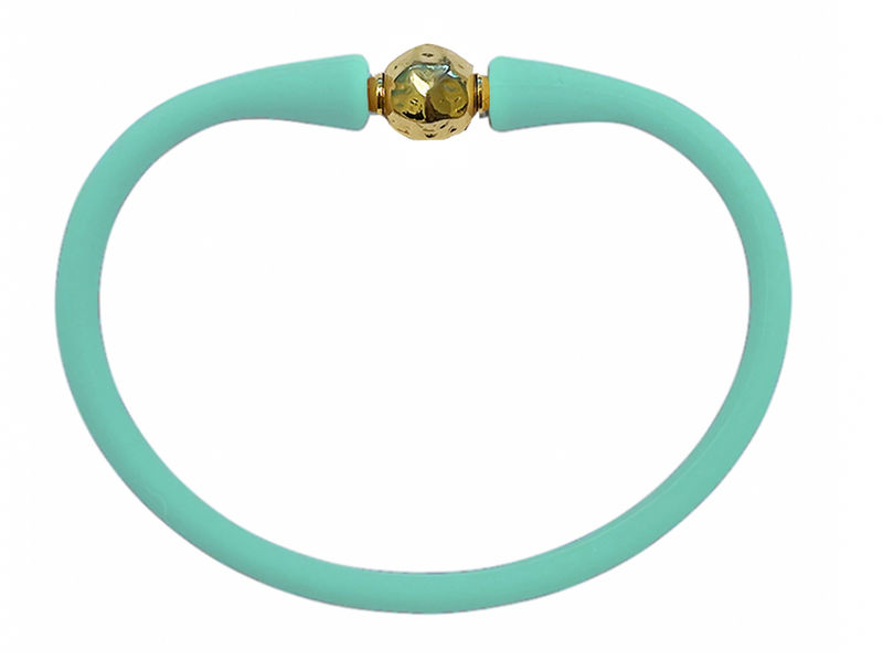 Gold Florence Bracelet - Aqua