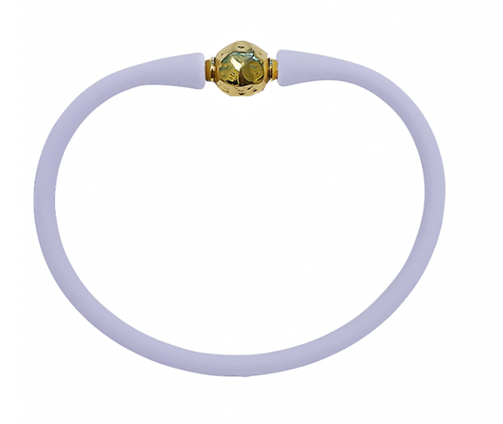 Gold Florence Bracelet - Lavender