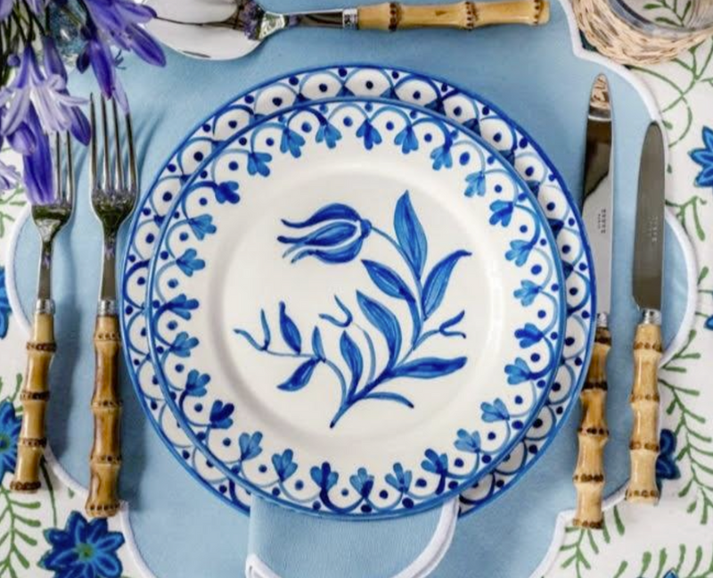 Blue Tulip Dinnerware - LVM Ceramics