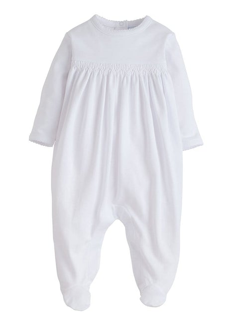Little English Welcome Home Layette Footie