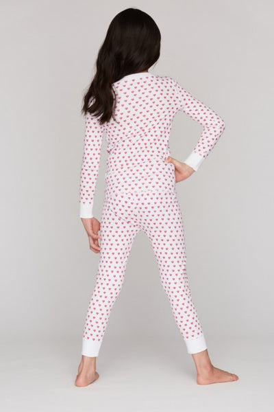 Kids deals heart pjs