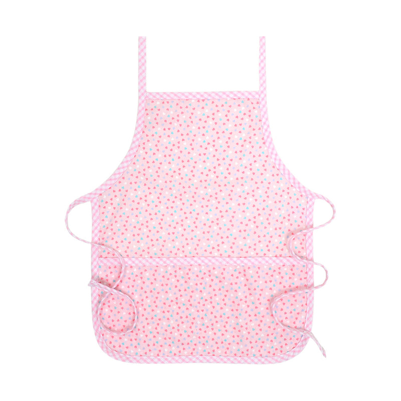 Laminated Hearts Apron Art Smock