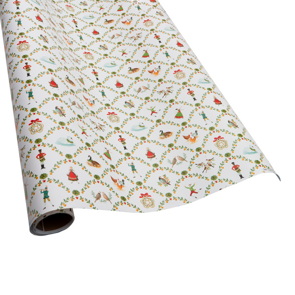 On The Twelfth Day Wrapping Paper