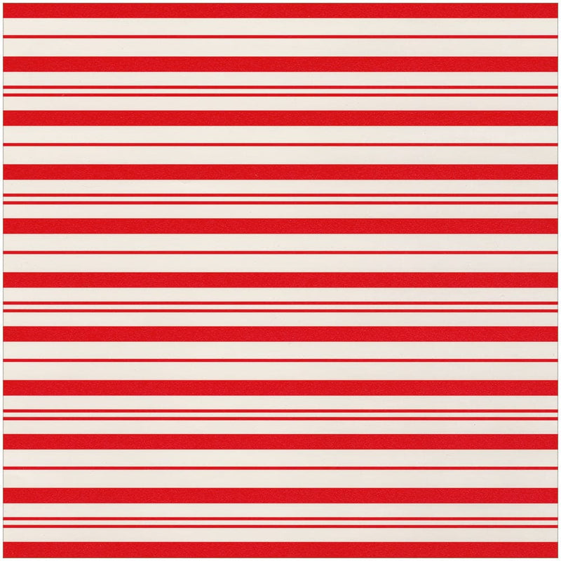 Red & White Candy Stripe Wrapping Paper