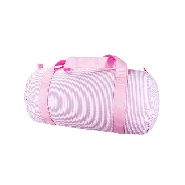 Seersucker Children's Duffel - Pink