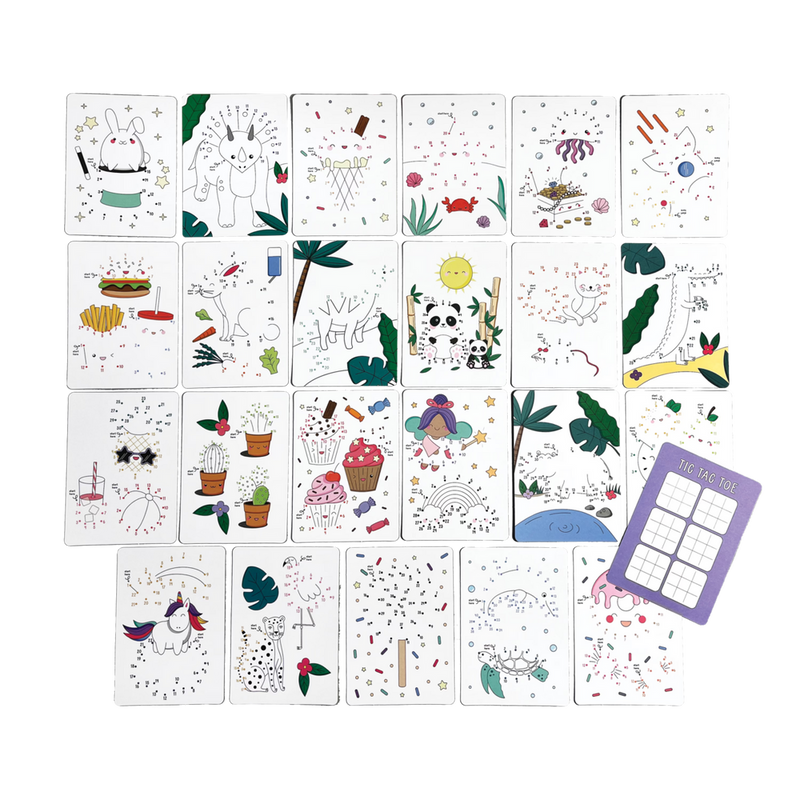 Ooly Connect the Dots Activity Card Set