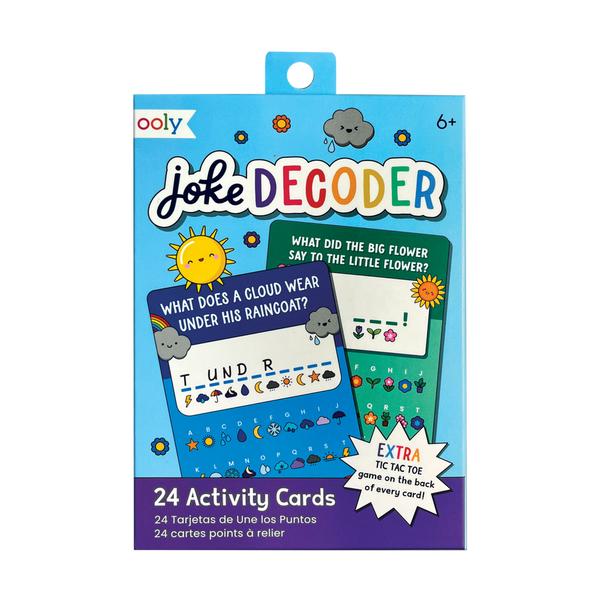 Ooly Joke Decoder Activity Card Set
