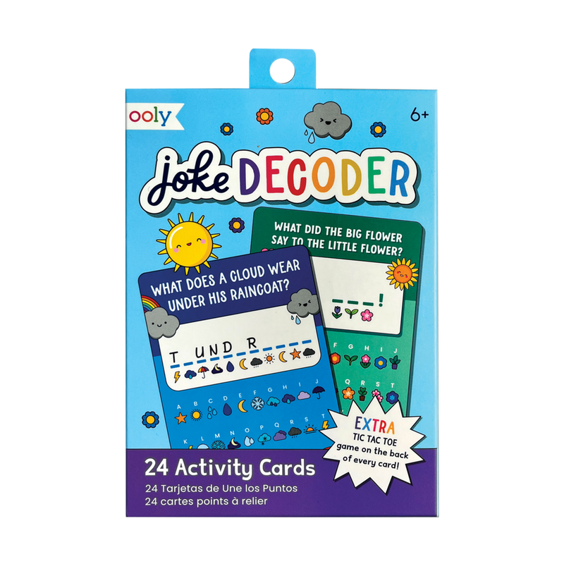 Ooly Joke Decoder Activity Card Set