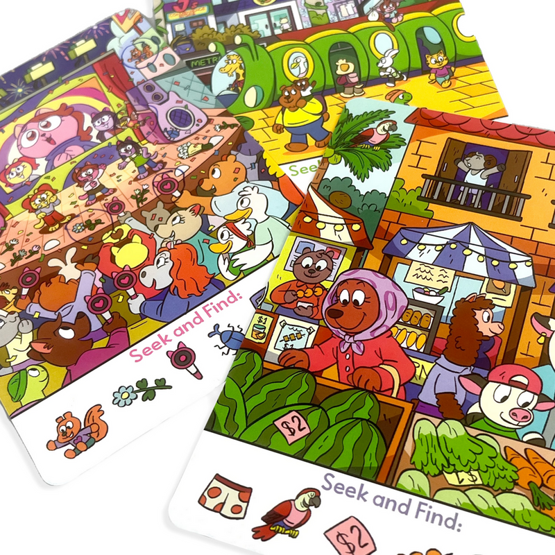 Ooly Seek & Find Activity Card Set