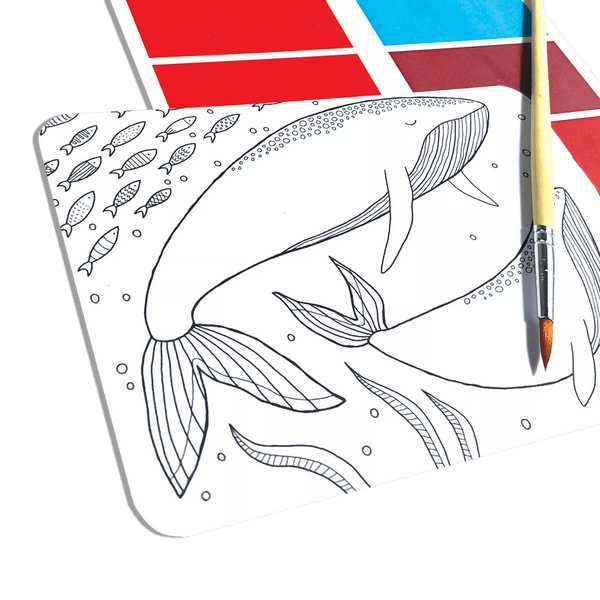 Ocean Paradise DIY Watercolor Art Kit