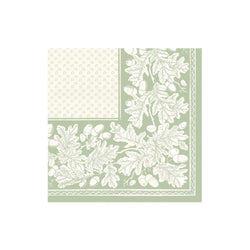 Sage Green Oak Leaves & Acorns Cocktail Napkins