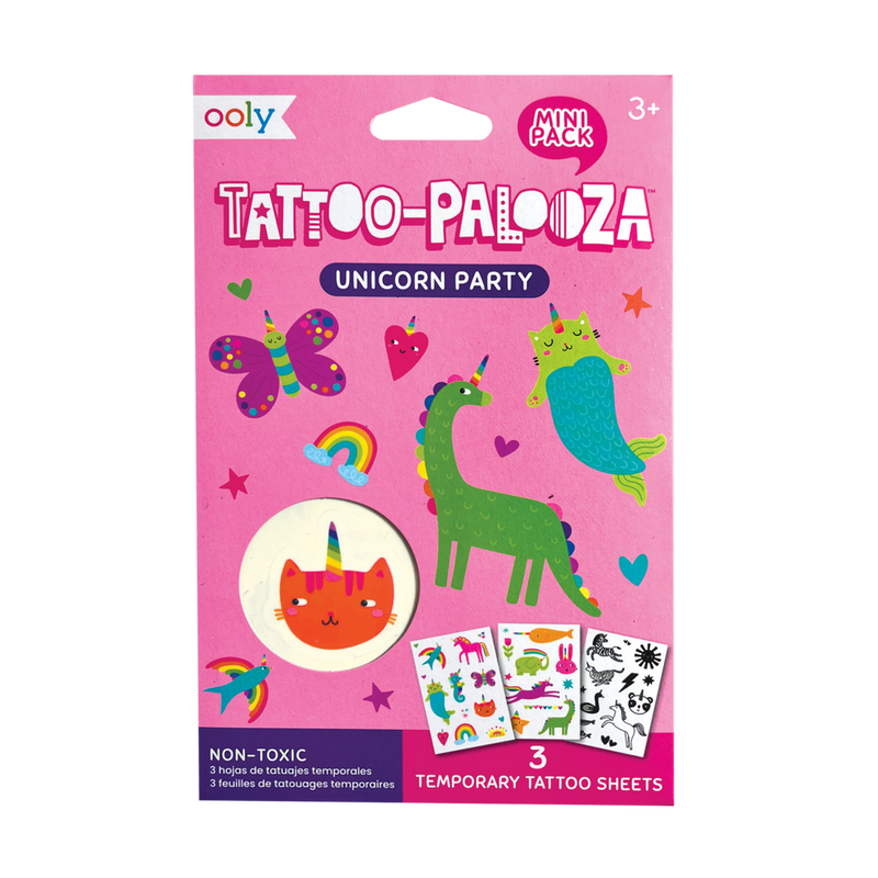 Temporary Tattoos - Unicorn Party