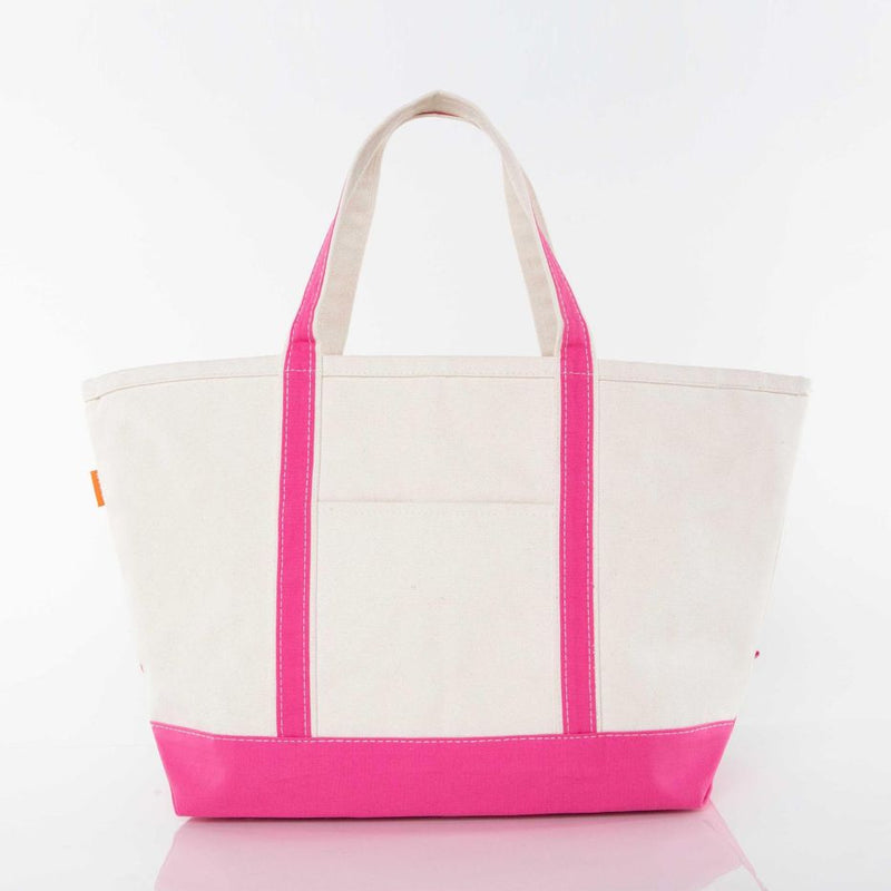 Large Boat Tote - Hot Pink