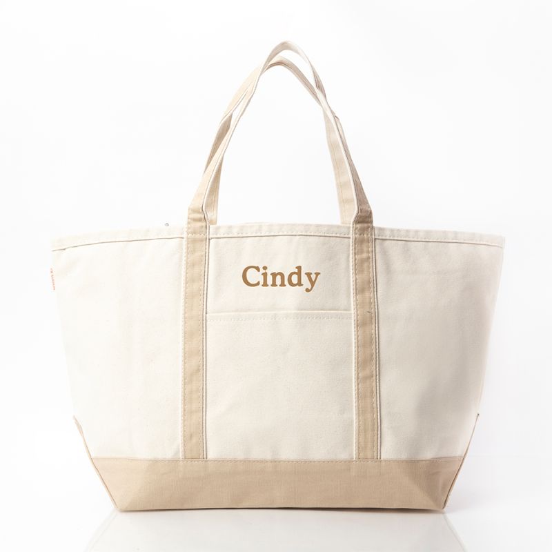 Large Canvas Tote - Safari