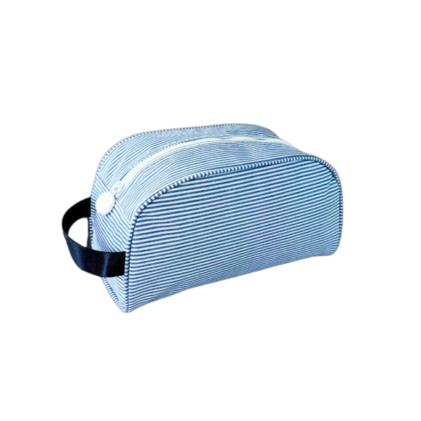Seersucker Coated Traveler - Navy