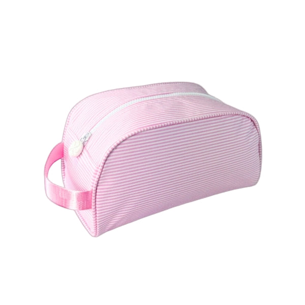 Seersucker Coated Traveler - Pink