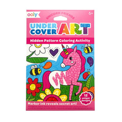 Ooly Undercover Art Hidden Patterns Coloring Activity - Unicorn