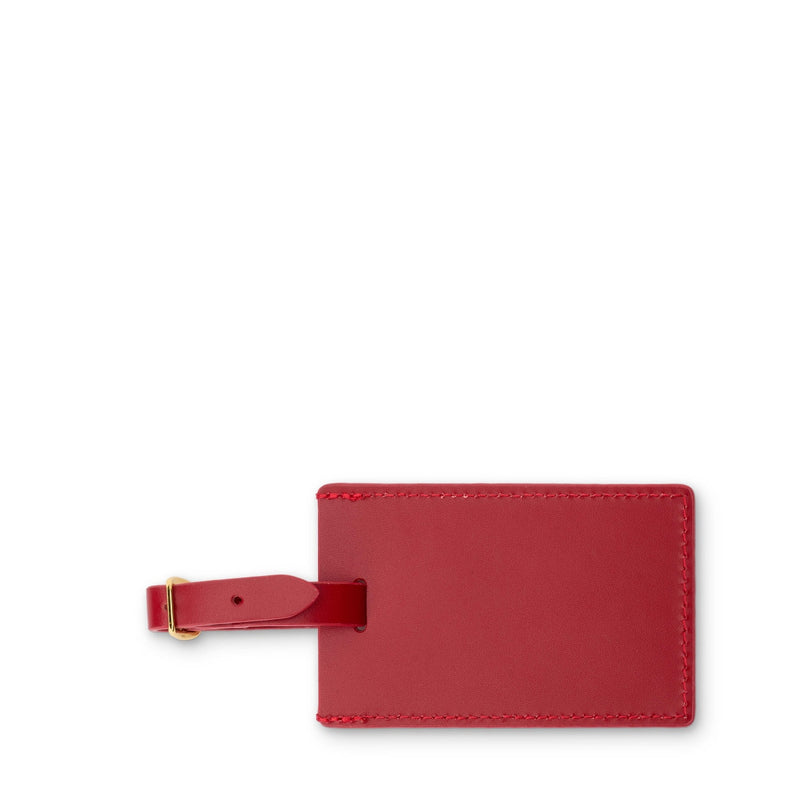 Archie Luggage Tag - Scarlet