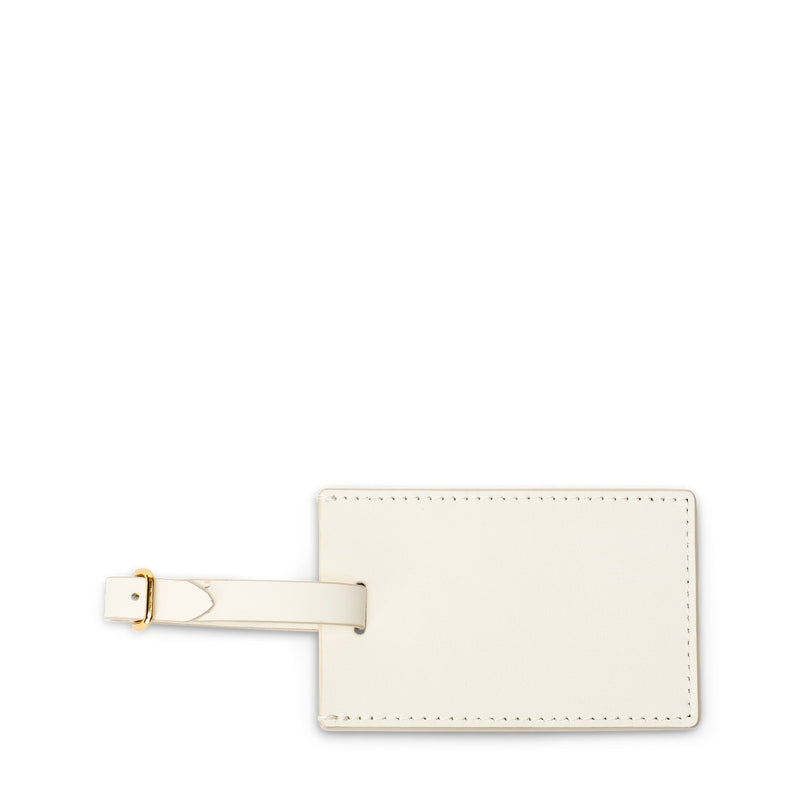 Archie Luggage Tag - White