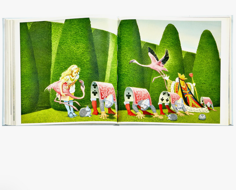 Alice's Adventures in Wonderland Leather Bound Book