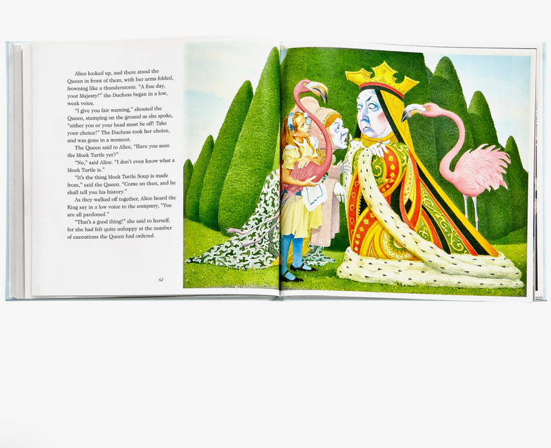 Alice's Adventures in Wonderland Leather Bound Book