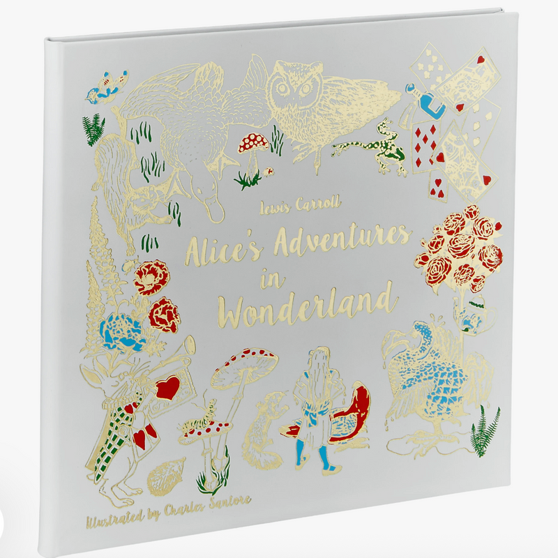 Alice's Adventures in Wonderland Leather Bound Book