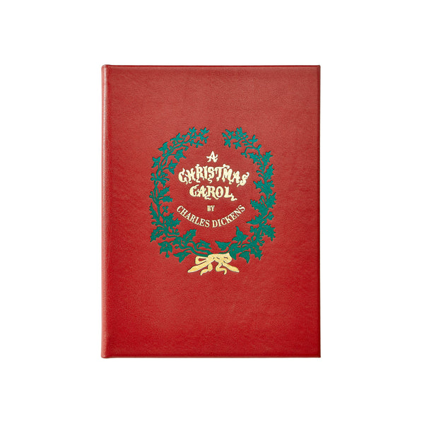 A Christmas Carol Leather Bound Book