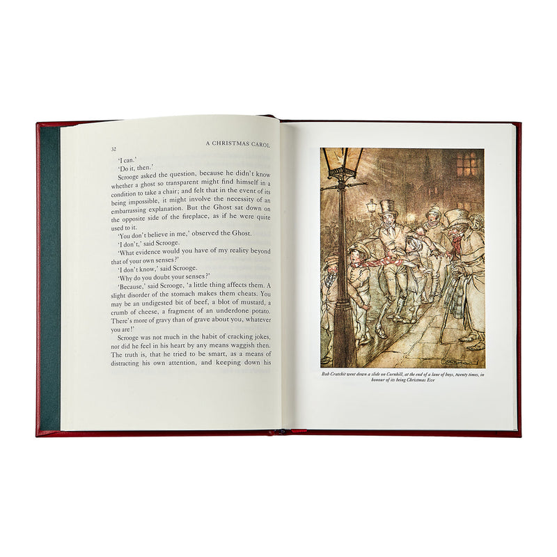 A Christmas Carol Leather Bound Book