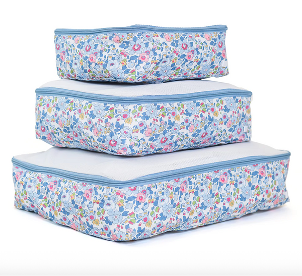 Bridgehampton Floral Packing Cube Set