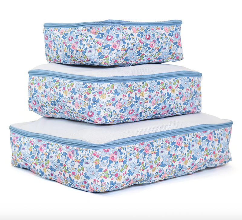 Bridgehampton Floral Packing Cube Set