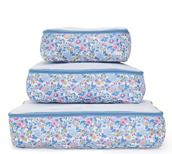 Bridgehampton Floral Packing Cube Set