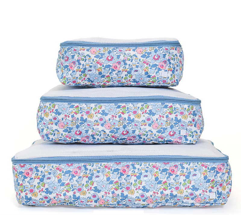 Bridgehampton Floral Packing Cube Set