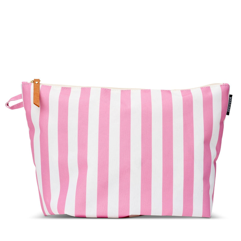 Cabana Pouch - Candy Pink Stripe