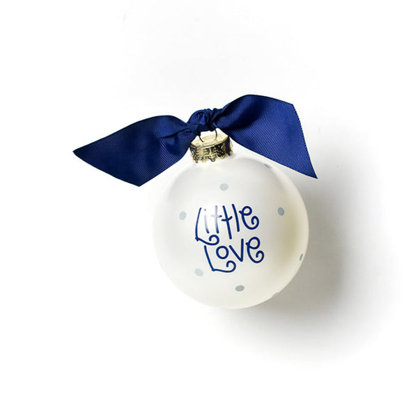 Little Love Blue Bow Ornament