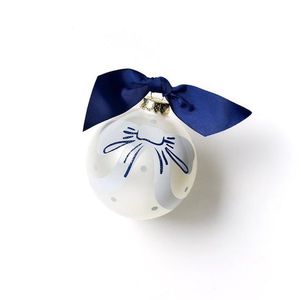 Little Love Blue Bow Ornament