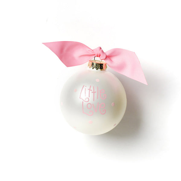 Little Love Pink Bow Ornament