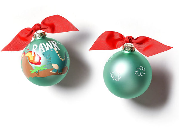 Coton Colors Dinosaur Christmas Ornament