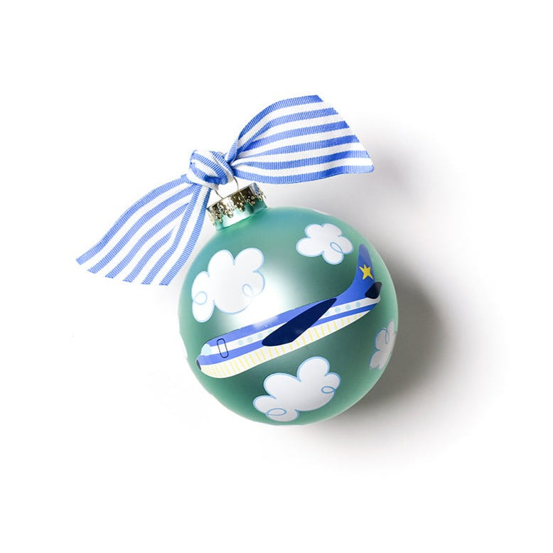 Coton Colors Around the World Plane Ornament