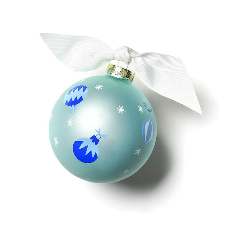 Coton Colors First Christmas Blue Ornaments Ornament