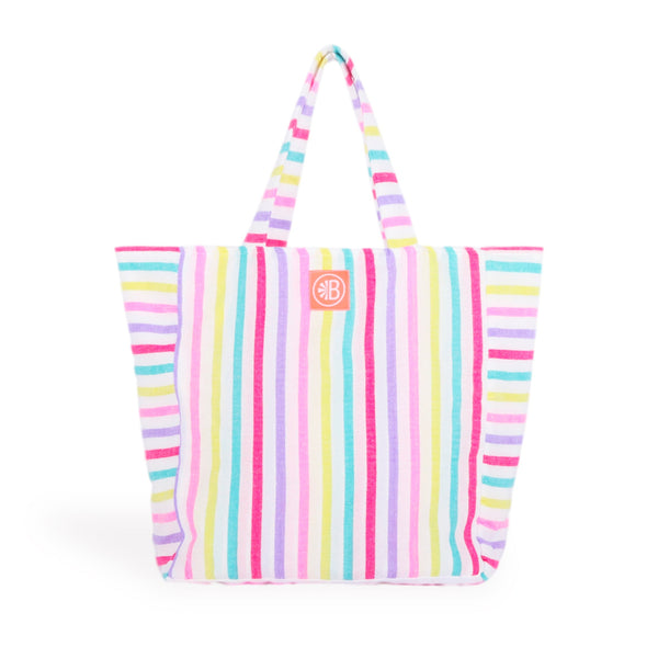 Striped Beach Bag - El Iker