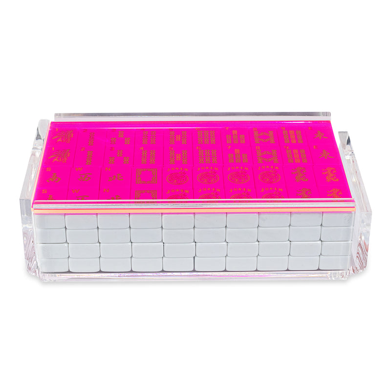 Mahjong El Mahjong Pink Set