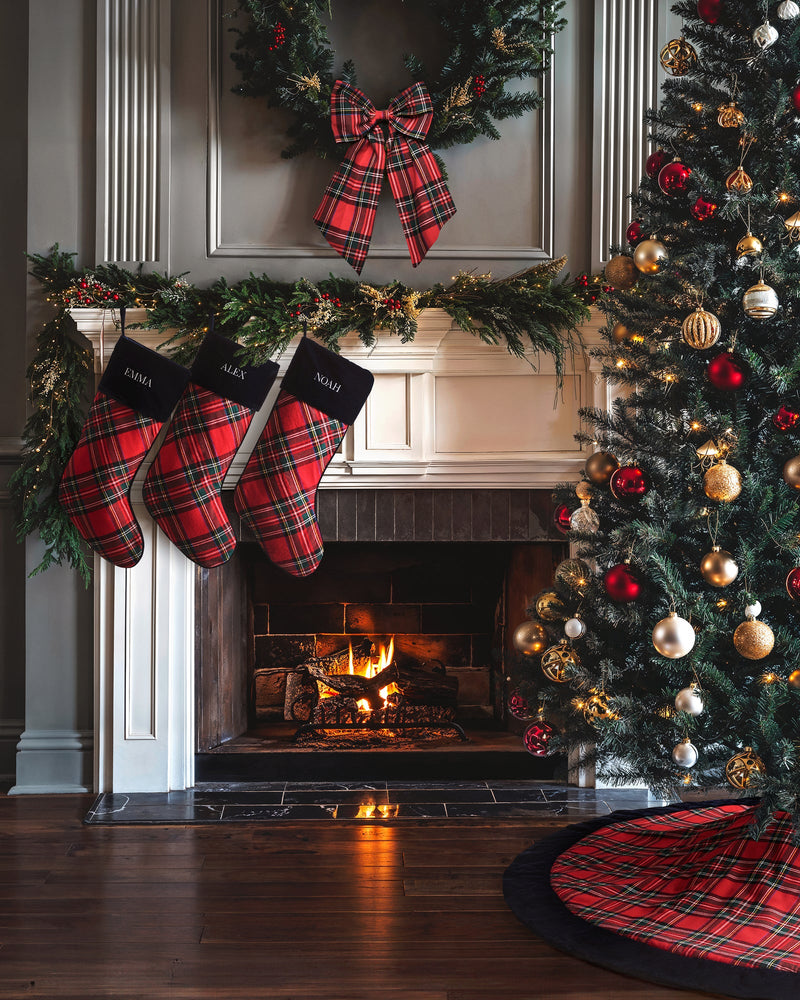 Imperial Tartan Christmas Stocking