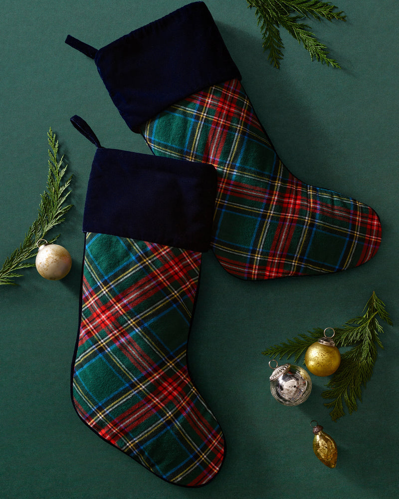 Kensington Tartan Christmas Stocking