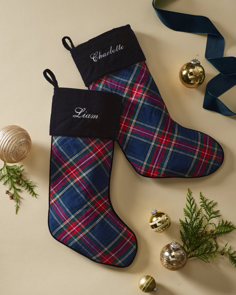 Windsor Tartan Christmas Stocking