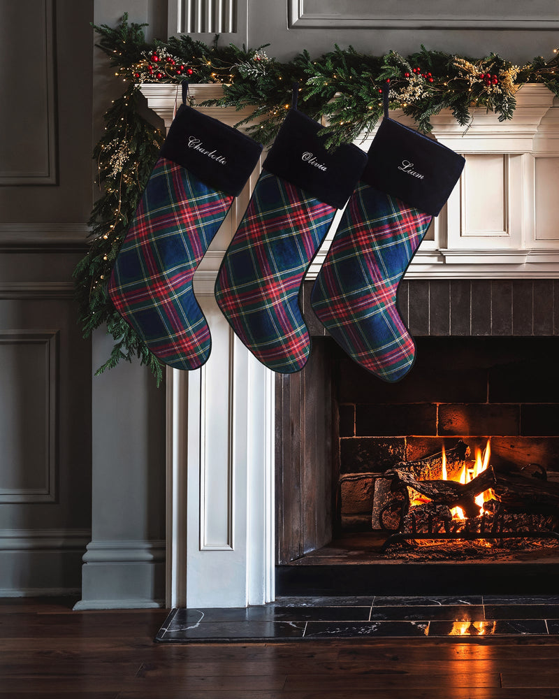 Windsor Tartan Christmas Stocking
